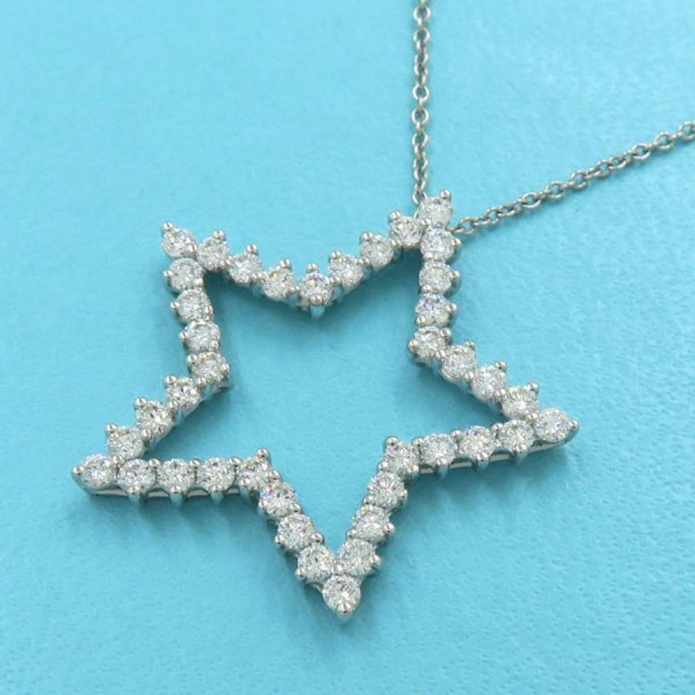 Tiffany Star Diamond Necklace